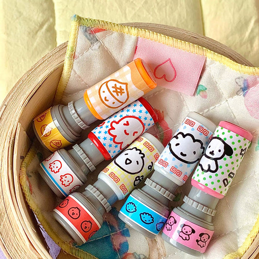 Showa style small animal account mini cartoon seal