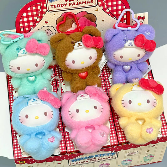 HelloKitty Blind Box Teddy Pajama Vinyl Doll