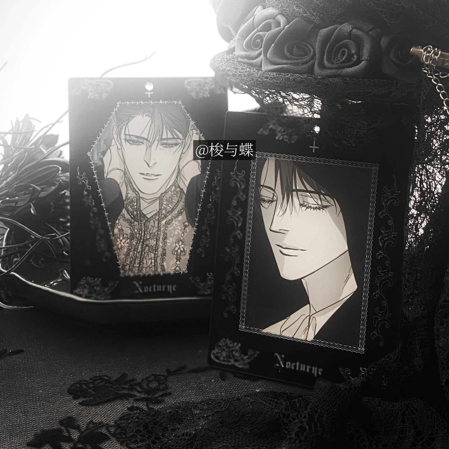 Dream series* Acrylic coffin tray card holder