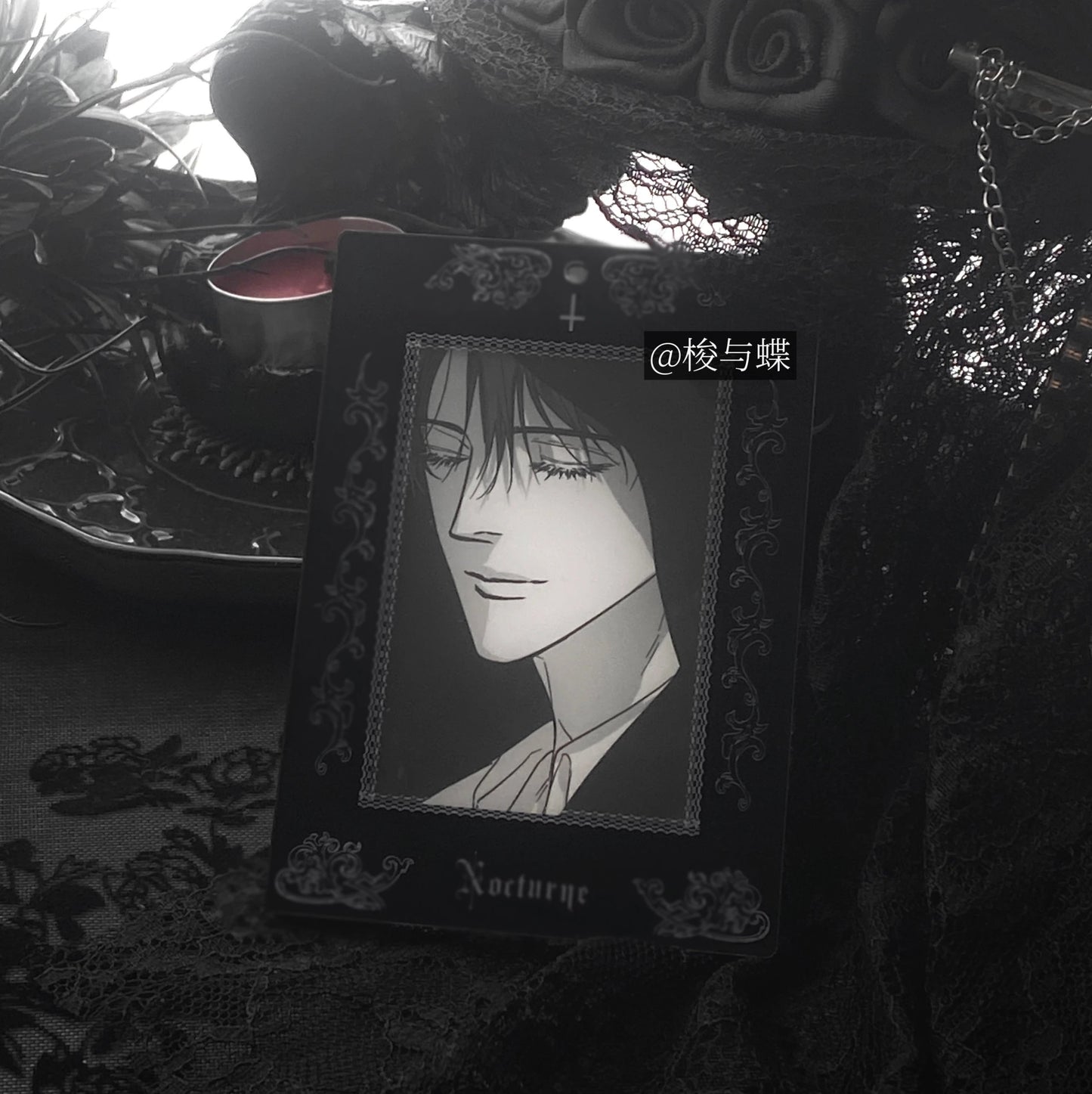 Dream series* Acrylic coffin tray card holder