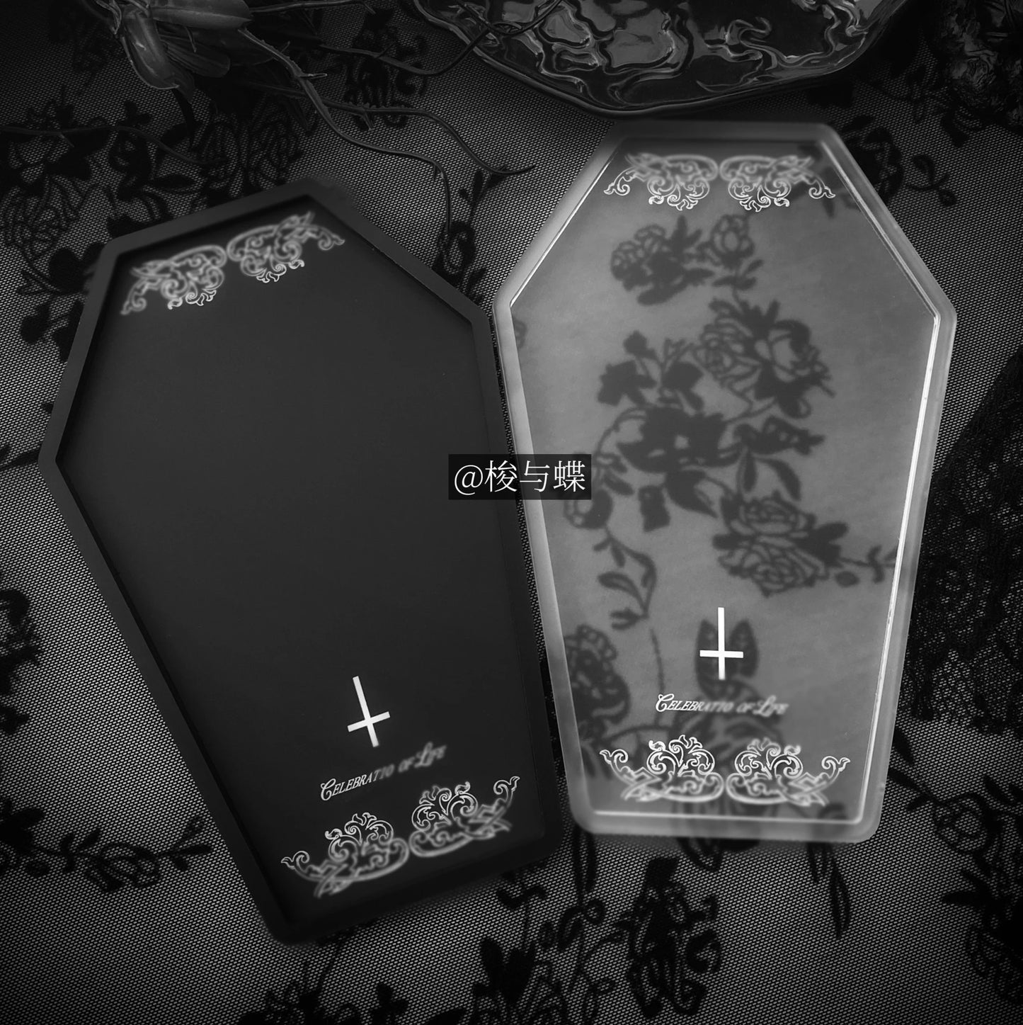 Dream series* Acrylic coffin tray card holder