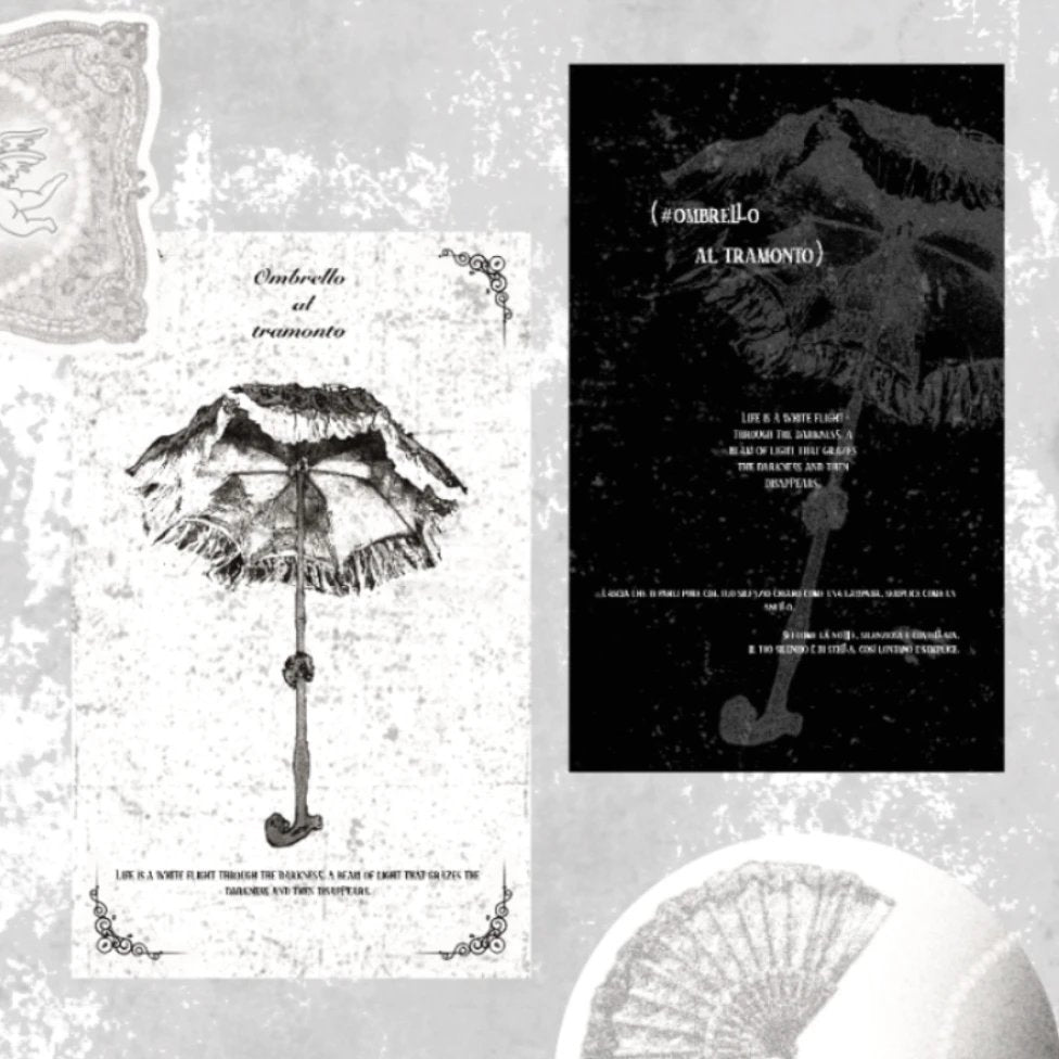 Sunset Umbrella * Medieval Dark Cultural Creation