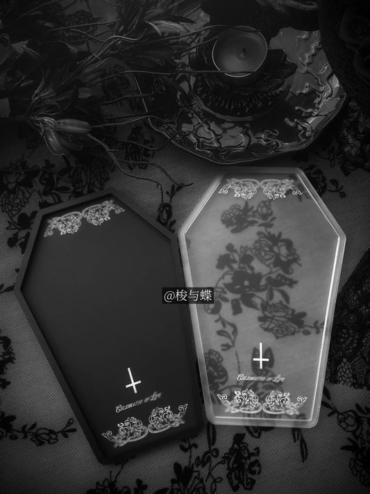 Dream series* Acrylic coffin tray card holder