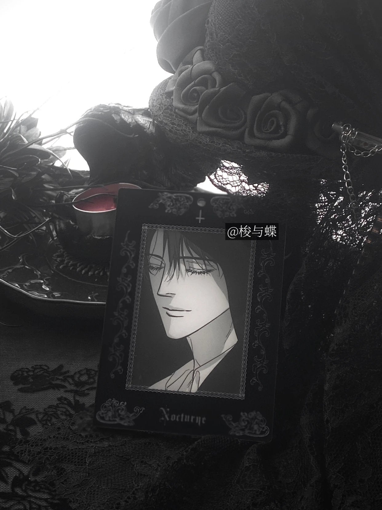 Dream series* Acrylic coffin tray card holder