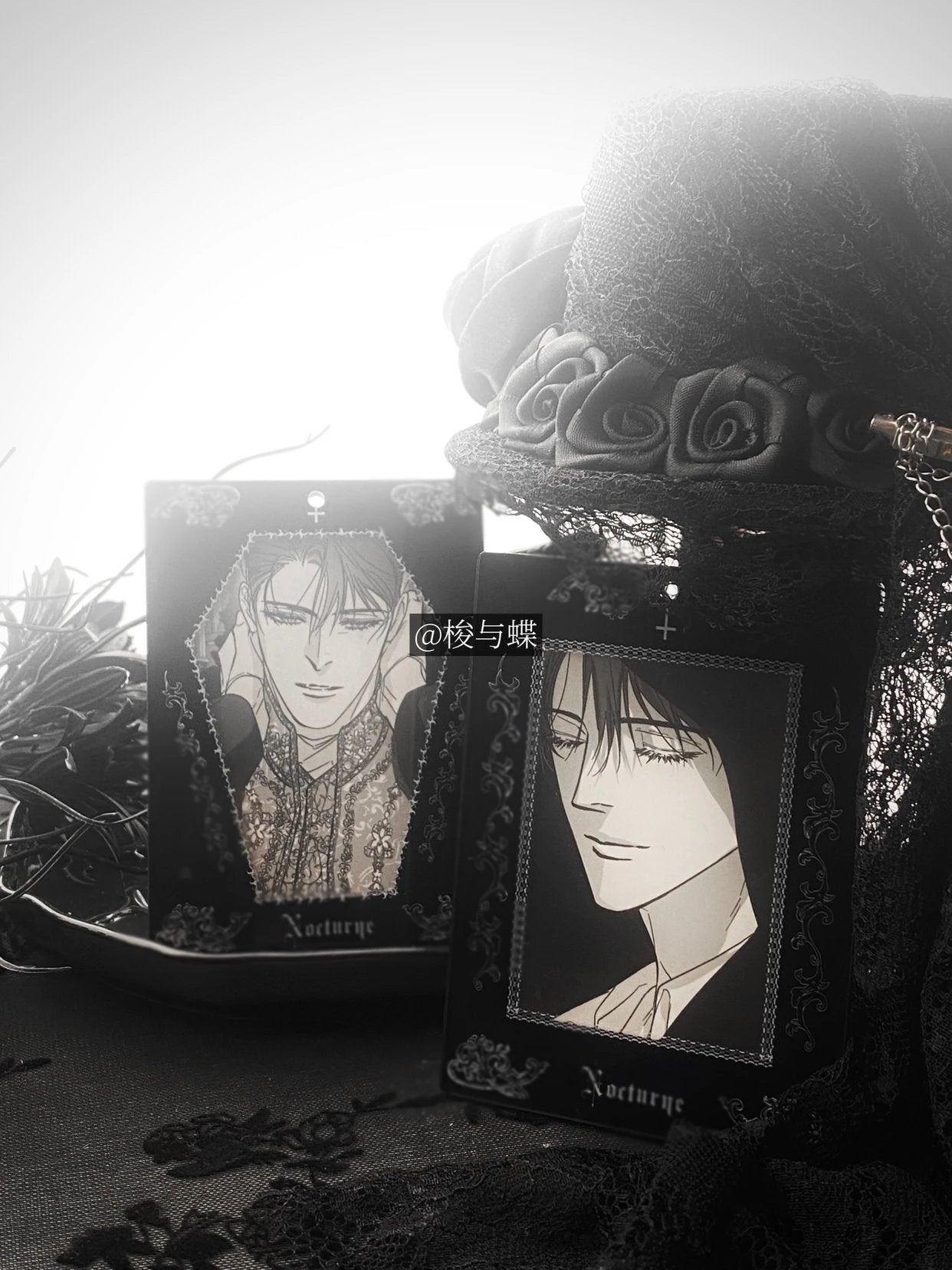 Dream series* Acrylic coffin tray card holder