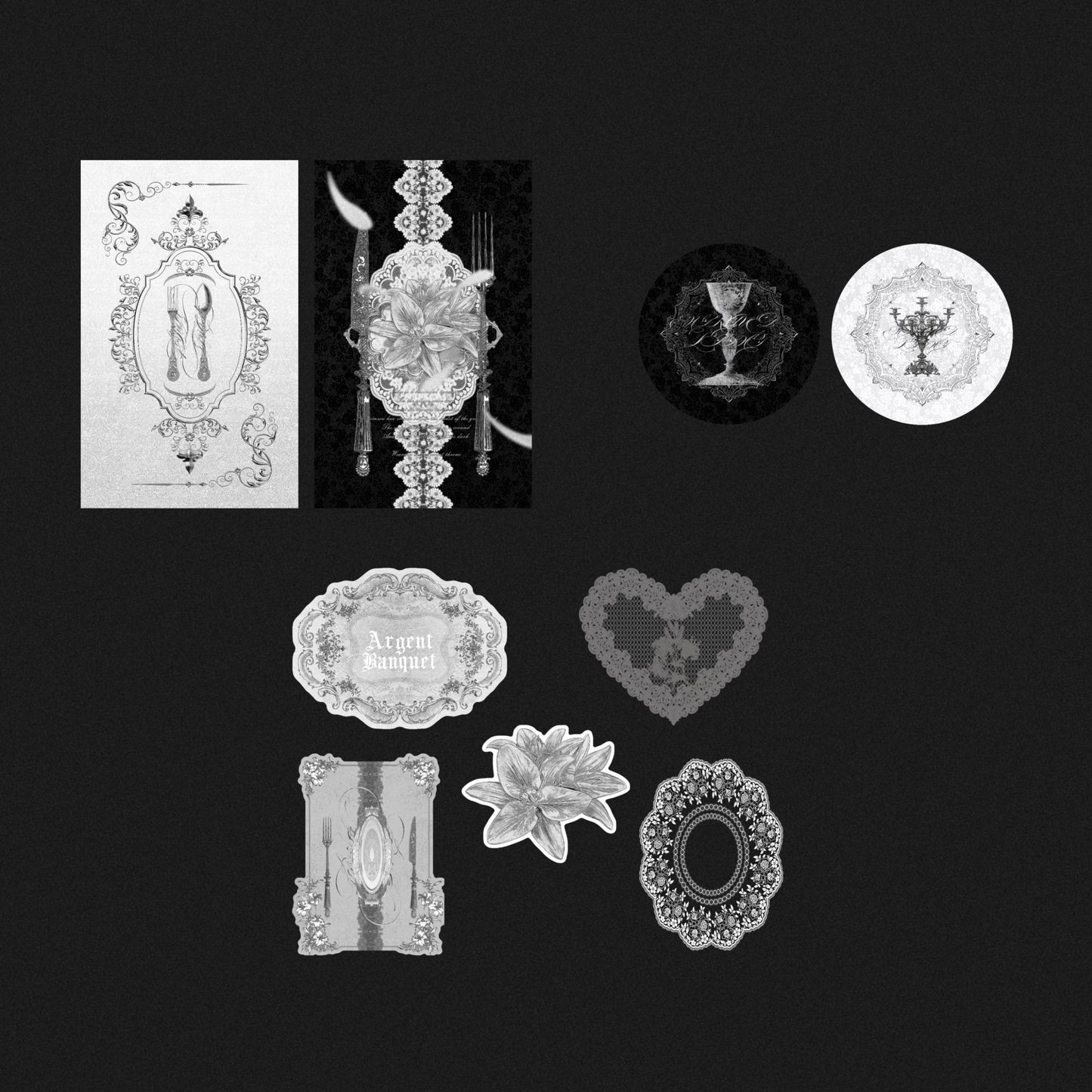 Silver Feast *Non-attribute cultural and creative|Packaging materials|Material packs