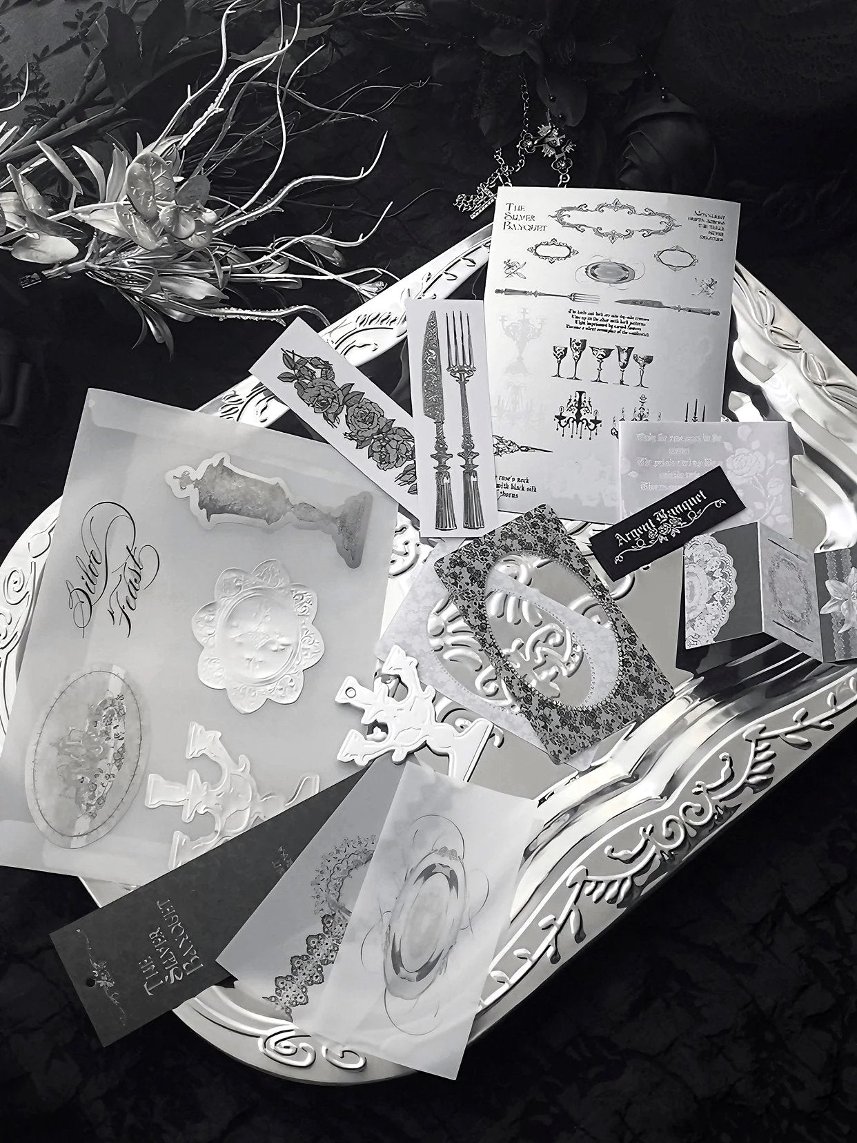 Silver Feast *Non-attribute cultural and creative|Packaging materials|Material packs